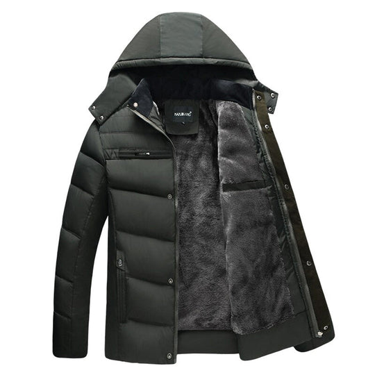 Eddanz | Warme Winterjas met Capuchon