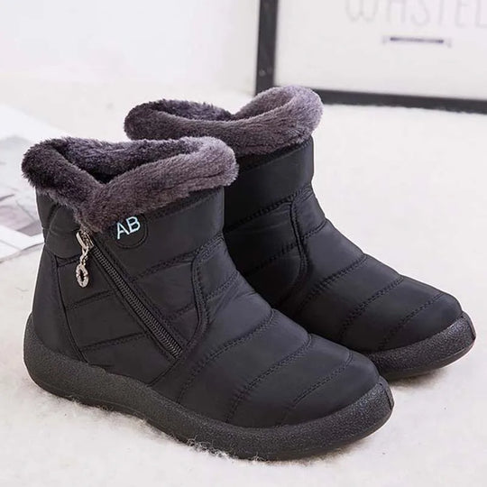 Floravie | Dameswinterlaarzen met Ritssluiting