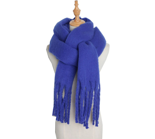 Gwendaira | Luxe Kasjmier Dames Sjaal met Franjes