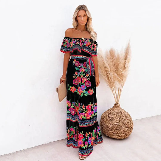 Mime | Zomer Boho Maxi-jurk