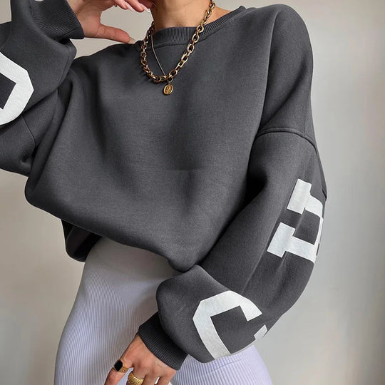 Jocenia | Sweaters met zijbedrukking