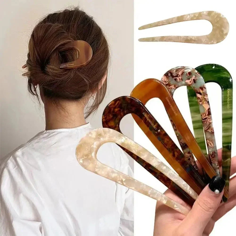 U-vormige Haarspeld – Moderne Stijl & Elegantie