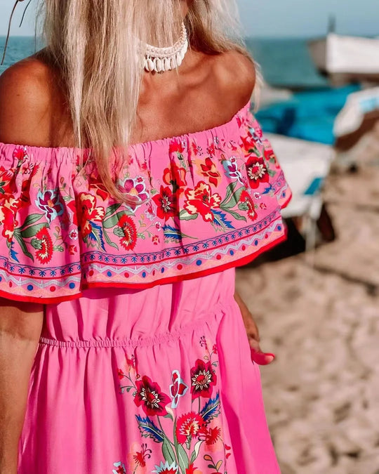 Mime | Zomer Boho Maxi-jurk
