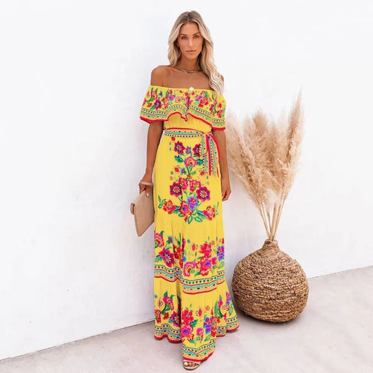 Mime | Zomer Boho Maxi-jurk