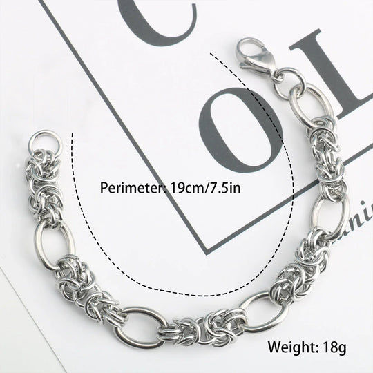 Romina | Gouden Punk Armband
