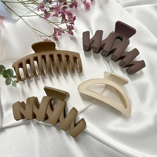 Stijlvolle Acryl Haarspeld in Geometrisch Ontwerp