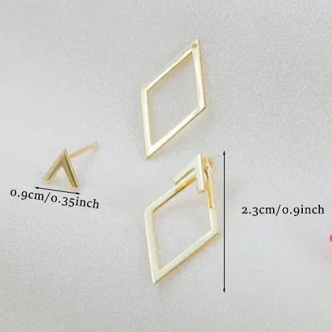 Veronica | Geometrische oorbellen