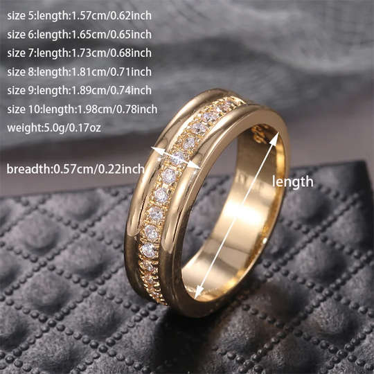 Theresa | Luxe Eeuwigheid Ring