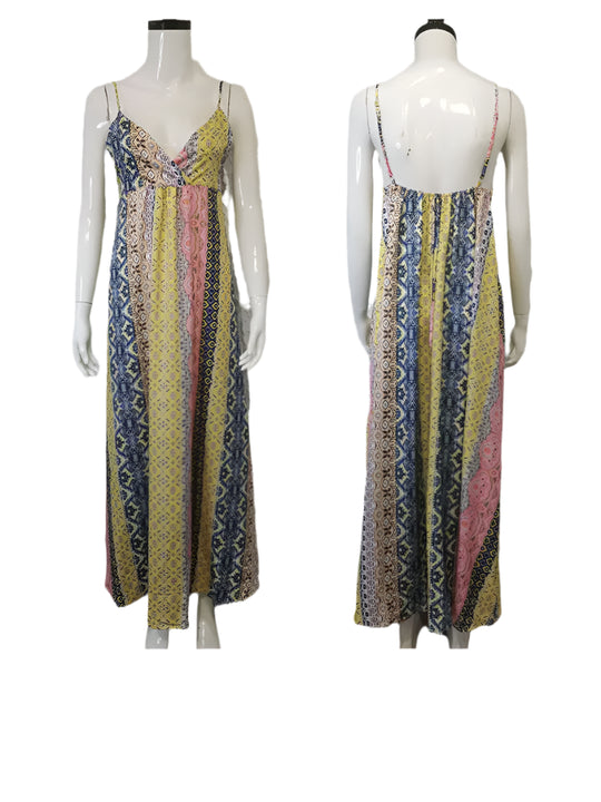Jinky | Lange Boho Zomerjurk