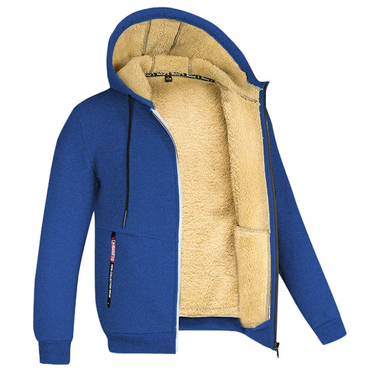 Trendy Lamswollen Jasje met Ritssluiting, Unisex
