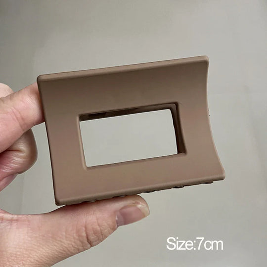 Stijlvolle Acryl Haarspeld in Geometrisch Ontwerp