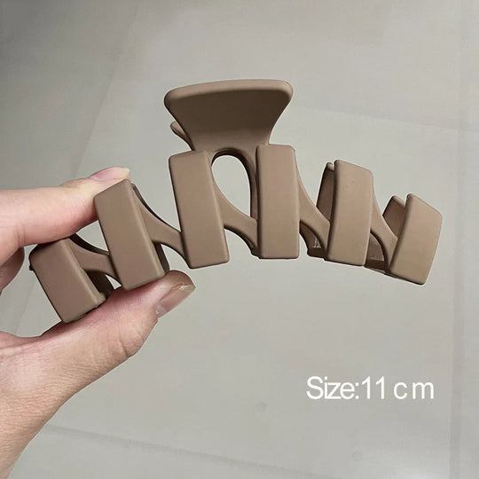 Stijlvolle Acryl Haarspeld in Geometrisch Ontwerp