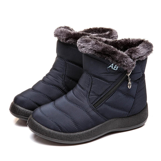 Floravie | Dameswinterlaarzen met Ritssluiting