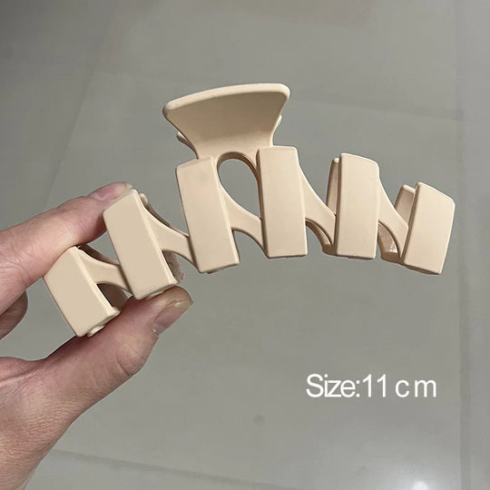 Stijlvolle Acryl Haarspeld in Geometrisch Ontwerp