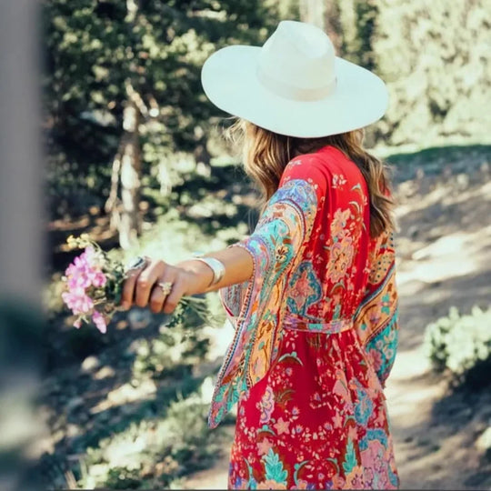 Sienya | Boho Kimono Jurk
