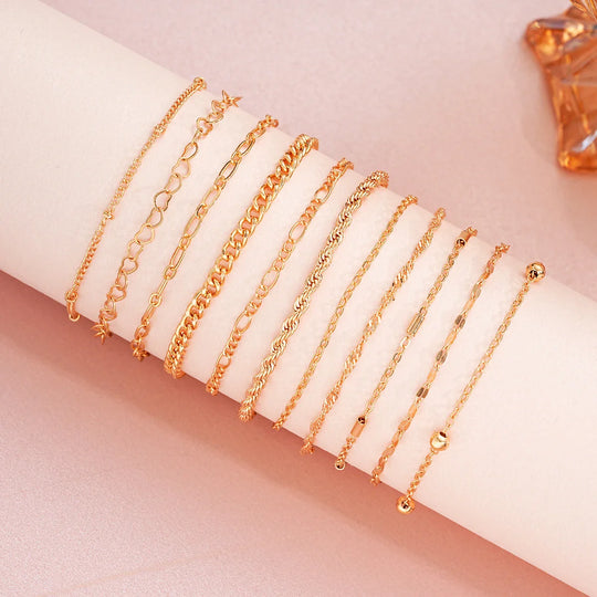 Rosalia | 11-delige Set Kralenarmbanden