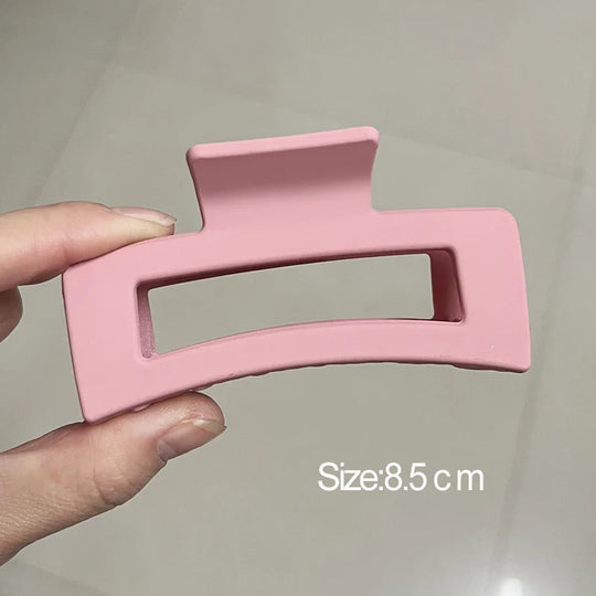 Stijlvolle Acryl Haarspeld in Geometrisch Ontwerp