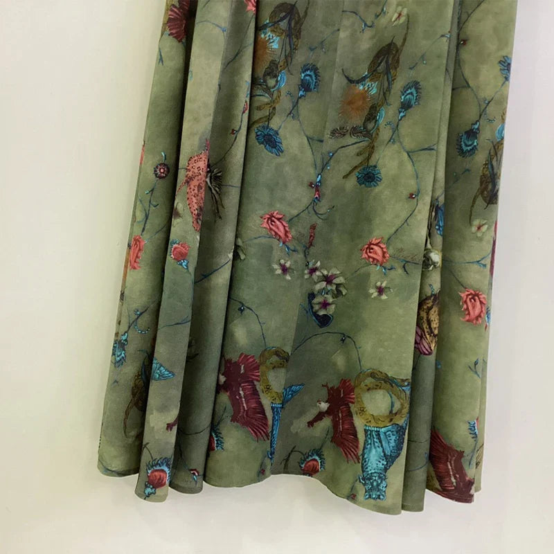 Verenalar | Elegante Maxirok met florale accenten