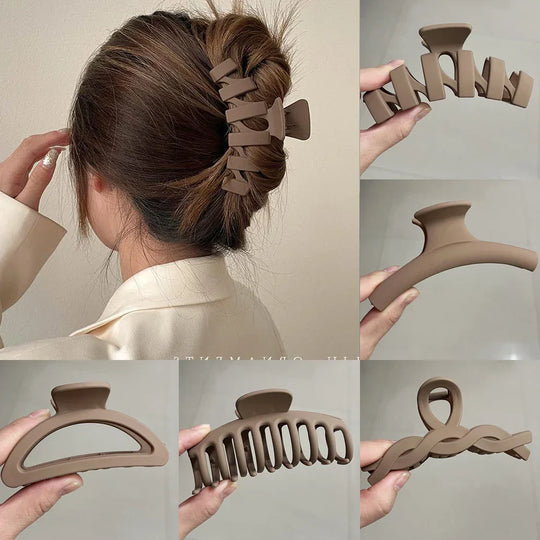 Stijlvolle Acryl Haarspeld in Geometrisch Ontwerp