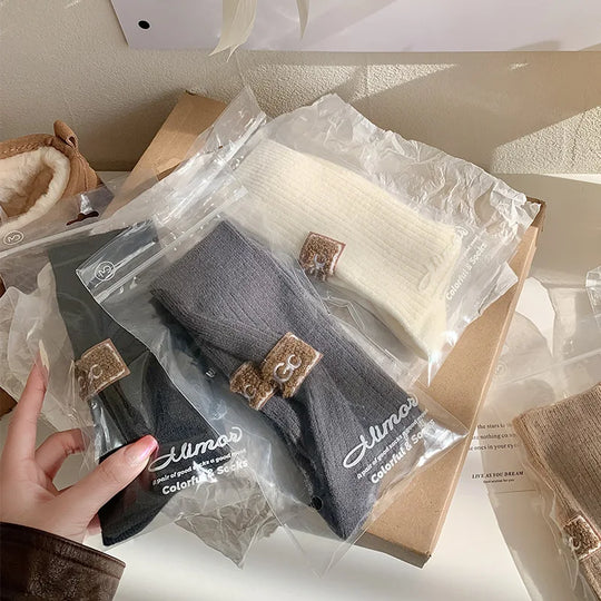 3-delige Set Winter Sokken voor Dames – Warm & Gezellig
