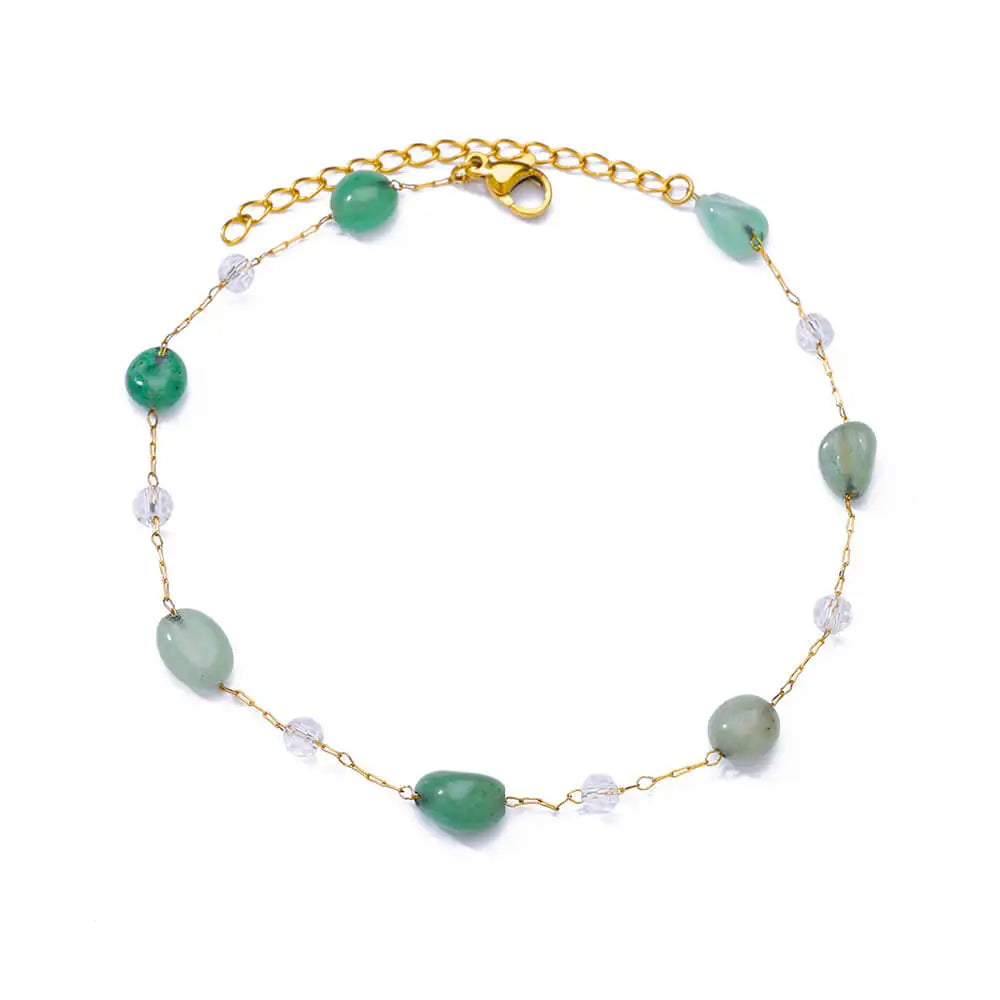 Lavinia | Gouden Bloemenarmband