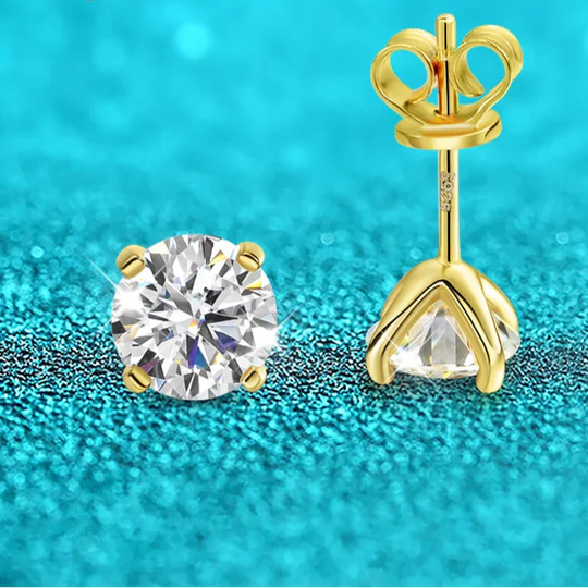 Steffi | Moissanite Oorbellen