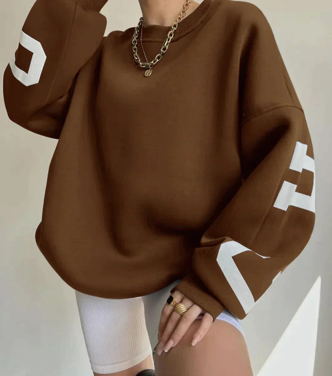 Jocenia | Sweaters met zijbedrukking