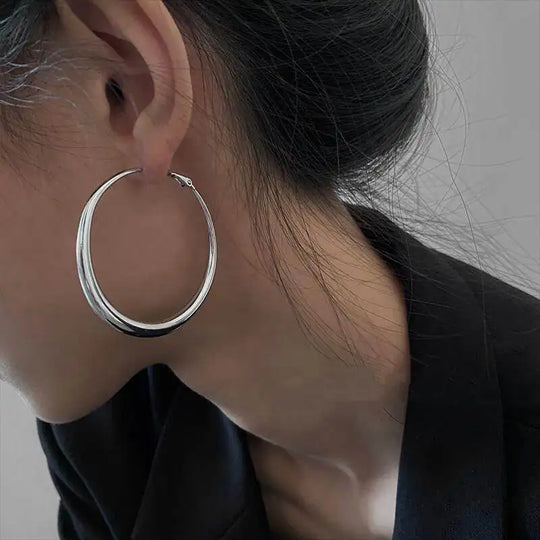 Ilse | Ronde oorbellen met hangertjes