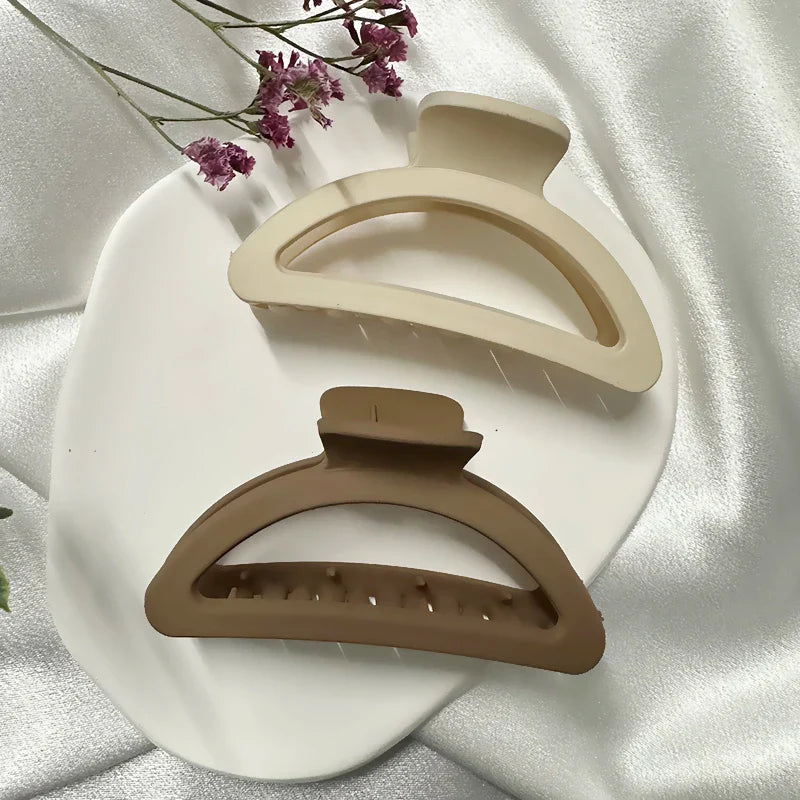 Stijlvolle Acryl Haarspeld in Geometrisch Ontwerp