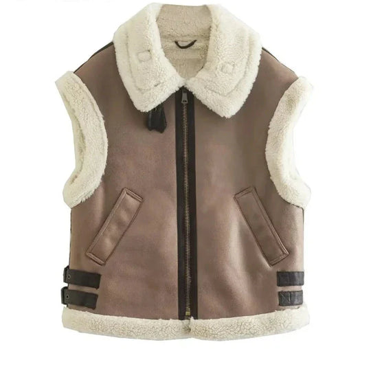 Maddy | Cozy vest met rits