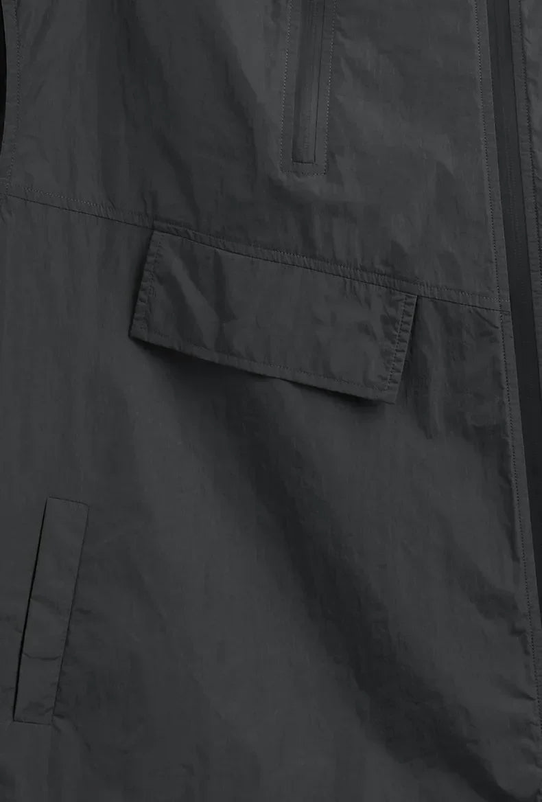 Fischer | Moderne heren vest met capuchon