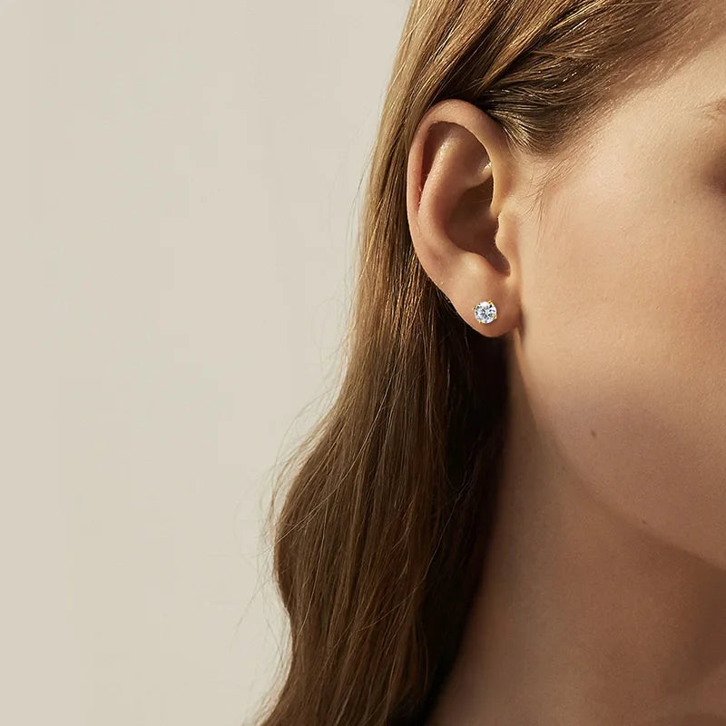 Steffi | Moissanite Oorbellen