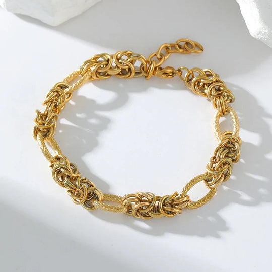 Sofie | Verguld Rvs Armband