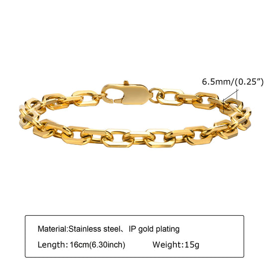 Saphira | Paperclip Armband