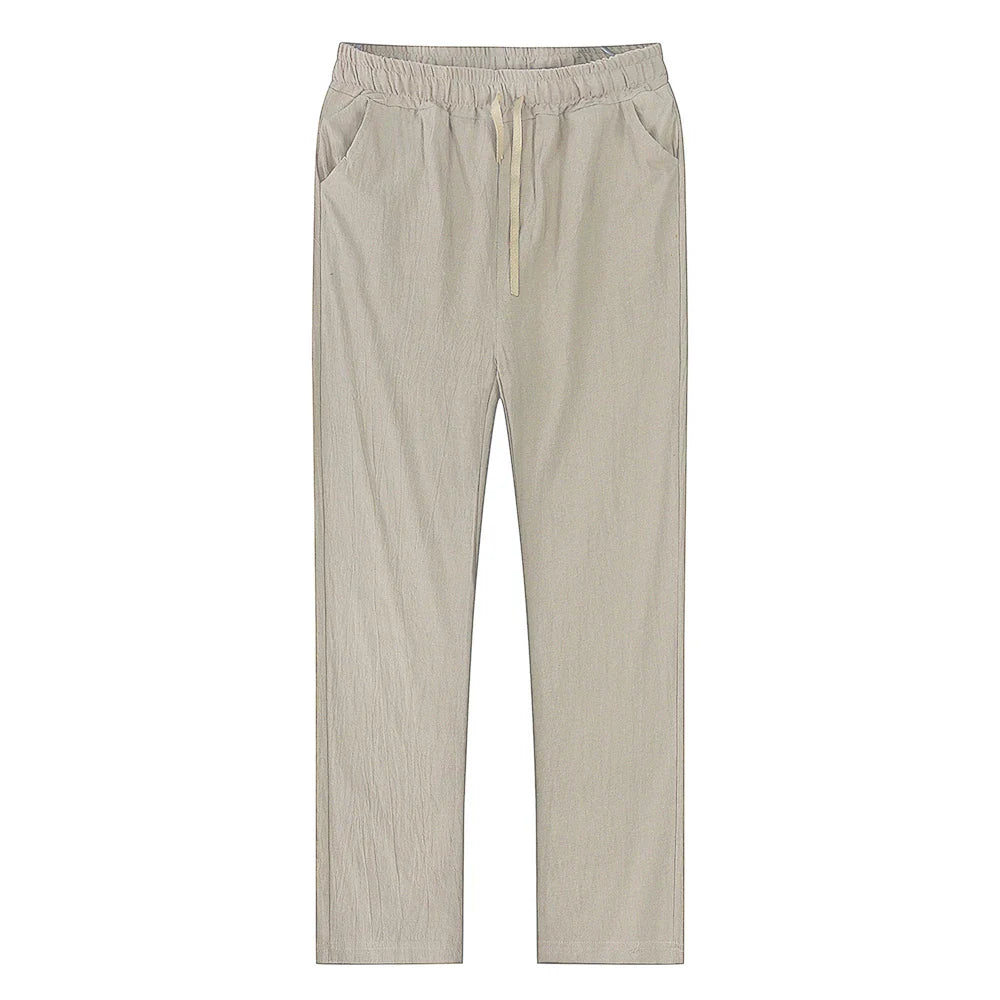 Achille - Heren Linnenbroek Ademend & Comfortabel