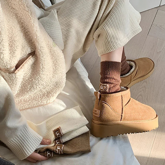 3-delige Set Winter Sokken voor Dames – Warm & Gezellig