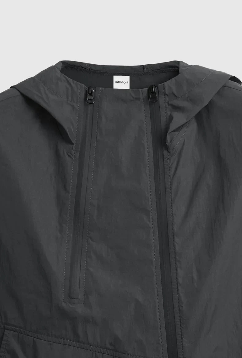 Fischer | Moderne heren vest met capuchon