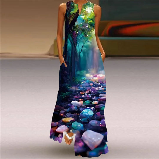 Kaia | Boho zomer maxi-jurk