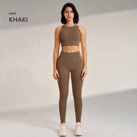Elina | Naadloze Fitness-Set Dames