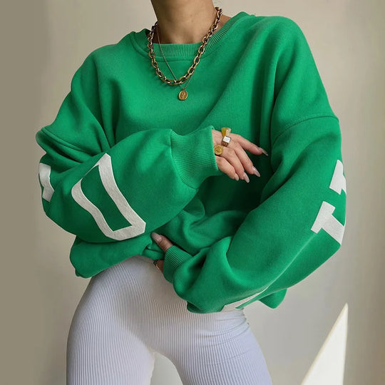 Jocenia | Sweaters met zijbedrukking