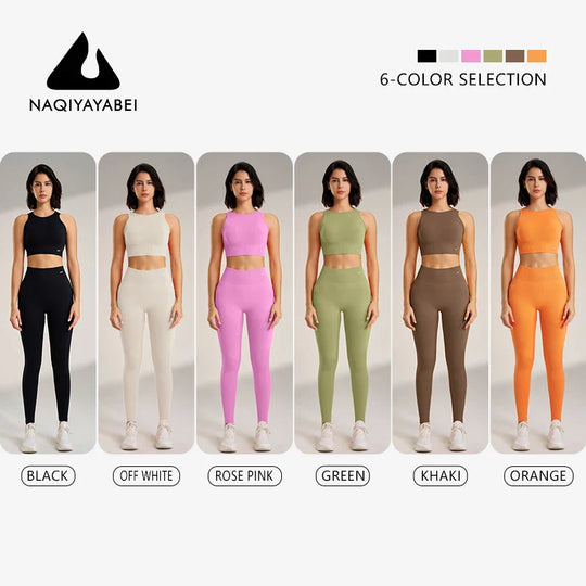 Elina | Naadloze Fitness-Set Dames