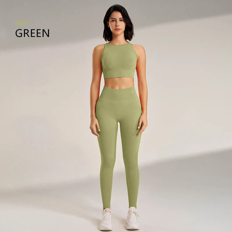 Elina | Naadloze Fitness-Set Dames