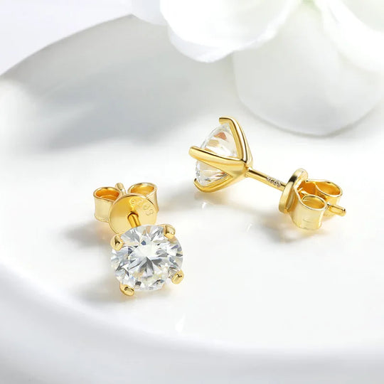 Steffi | Moissanite Oorbellen