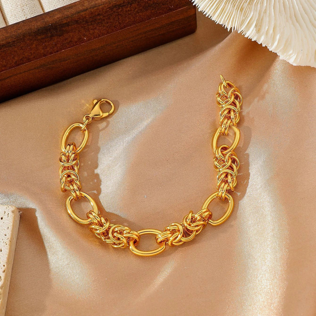 Romina | Gouden Punk Armband
