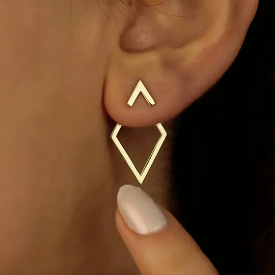 Veronica | Geometrische oorbellen