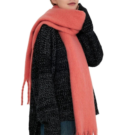 Gwendaira | Luxe Kasjmier Dames Sjaal met Franjes