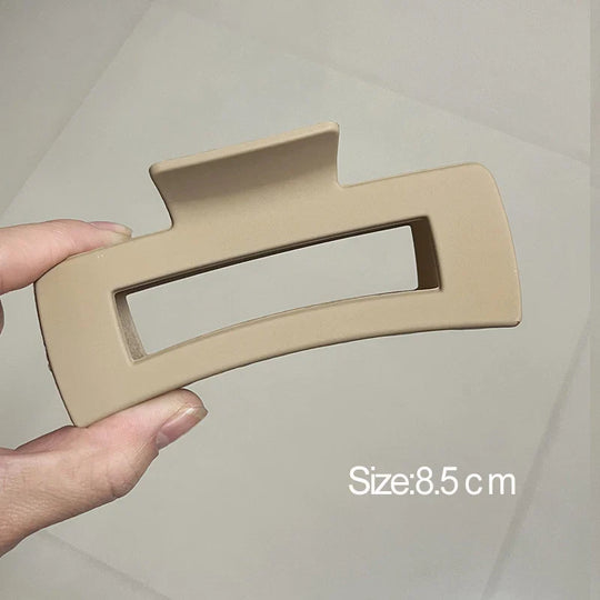 Stijlvolle Acryl Haarspeld in Geometrisch Ontwerp