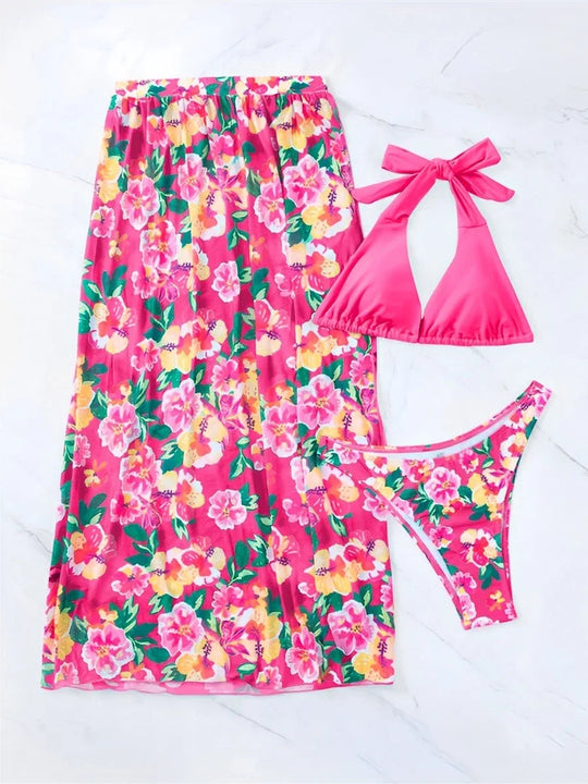 Amarelle | Halter Bikini Set met Rok