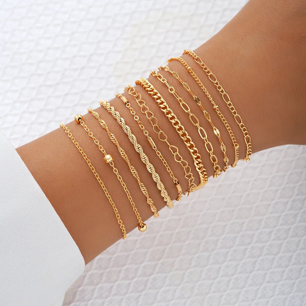 Rosalia | 11-delige Set Kralenarmbanden