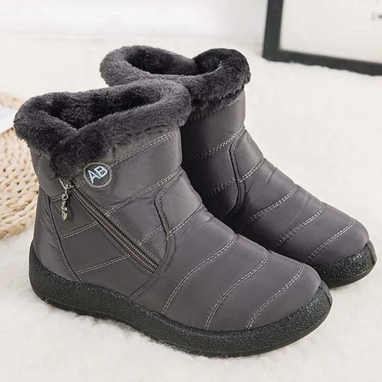 Floravie | Dameswinterlaarzen met Ritssluiting